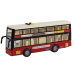 Double Decker City Bus Lights Sounds Red 1:16