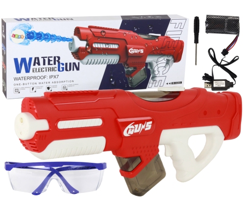 Large Red Water Gun 750ml Glasses