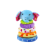 Plush Pyramid Elephant Educational Mascot Colorful 24 cm