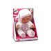 Small Baby Doll, White Clothes, Hat, Bow, Ears