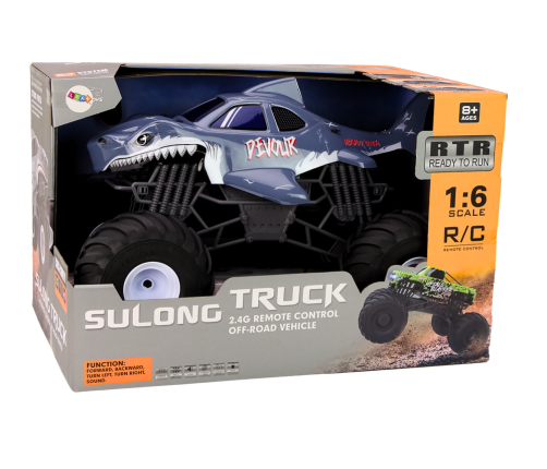 Large Off-Road Remote Controlled Car 2.4G RC 1:6 Shark