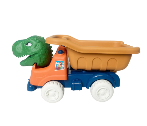 Sand Toy Set Dump Truck Bucket Molds Dinosaurs