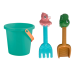 Sand Toy Set Dump Truck Bucket Molds Dinosaurs