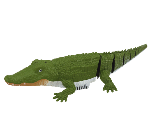 Remotely Controlled Water Crocodile Swimming Into Water By Remote Control