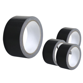 Textile Tape Durable Strong Universal Black 48mm/50Y