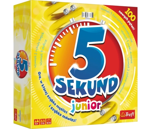 Board Game 5 Seconds Junior Trefl 01779