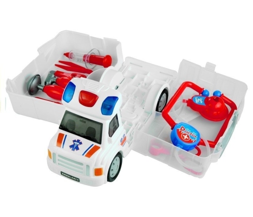 Doctor Play Set in an Ambulance Case 9 pcs