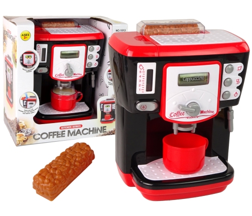 Coffee Machine Black and Red