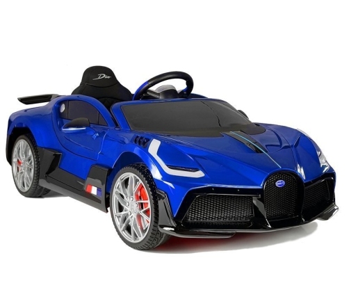 Elektriskā sporta automašīna bērniem Bugatti Divo Blue Painted