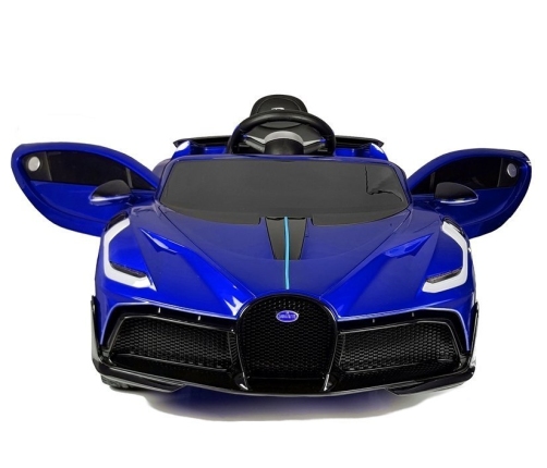 Elektriskā sporta automašīna bērniem Bugatti Divo Blue Painted