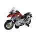 Battery-operated Motorcycle with Lights and Music Red