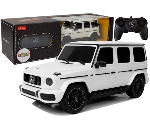 Mašīna ar pulti Mercedes AMG G63 White