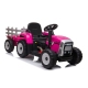 Bērnu elektriskais traktors XMX611 Pink