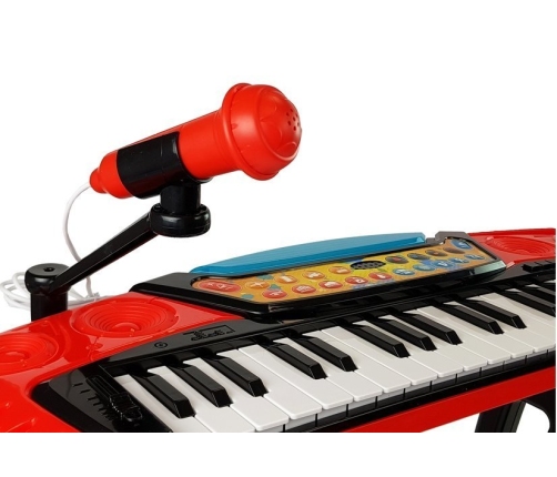 Keyboard Stand Chair 37 Keys Red