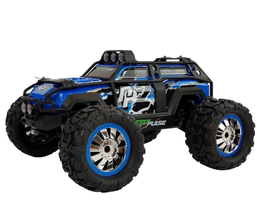 Rally Car Remote Controlled Blue 2.4G 1:18 35km/h