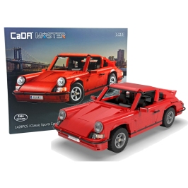 Construction Blocks Sports Auto Red CADA 3236 Elements