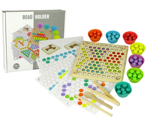 Wooden Game Beads Educational Board