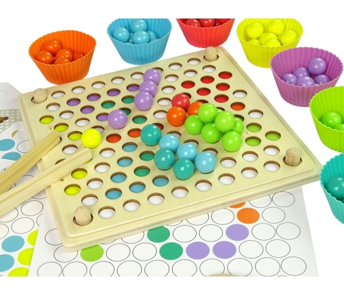 Wooden Game Beads Educational Board