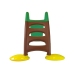 Children's slide 424 green-brown