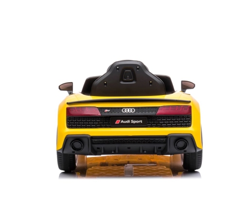 Vienvietīgs elektromobilis Audi R8 Lift A300 Yellow