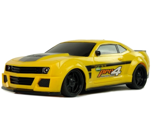 Cars R/C Police Pursuit Patrol Yellow Sports Car Pilots