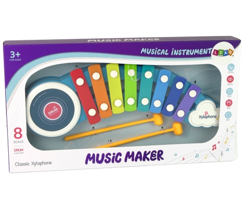 Colourful Cymbals Drum for Kids Music