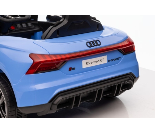 Elektriskā sporta automašīna bērniem Audi E-Tron GT QLS-6888 Blue