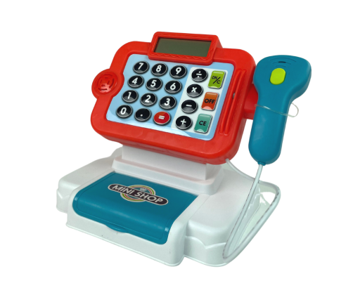 Children's Fiscal Cash Register Calculator Vegetable Basket