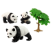 Animals Figurine Set Panda