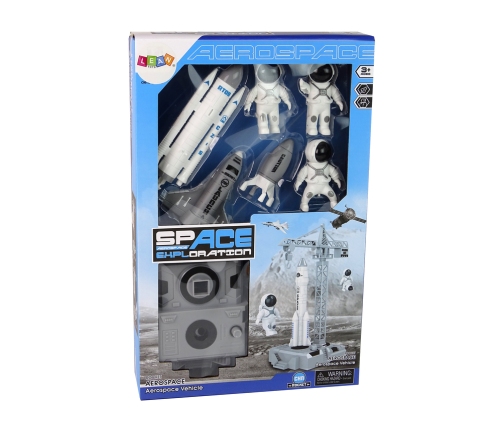 Space Platform Set Rocket Shuttle Figures Cosmos