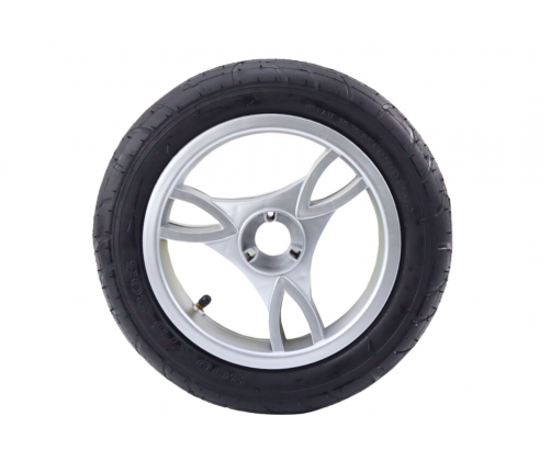 Plastic wheel with rubber tire (inflatable) PRO600 front