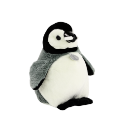 ﻿Plush Penguin Mascot Cuddly Plush Gray 30 cm