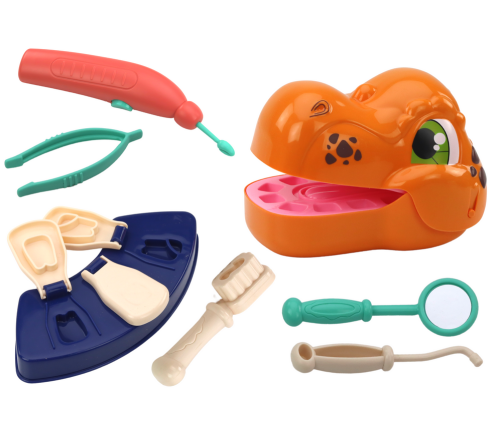 Creative Set Dinosaur Dentist Playdough Accessories