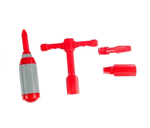 Take-Apart Fire Rescue Truck Little Mechanic Wheel Wrench Screwdriver