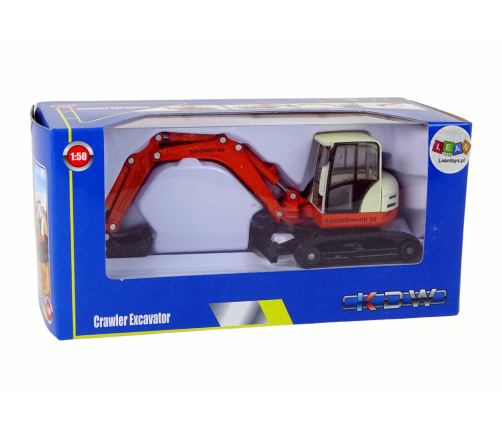 Metal Excavator with big Arm 1:50 Die Cast Model