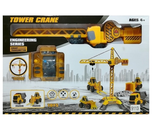 R/C Crane Radio Control Construction Site