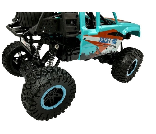 Remote controlled Car Off-road R/C 1:14 car Blue