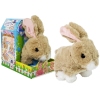 Interactive Cream Rabbit Battery Operated Moves Sound