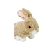 Interactive Cream Rabbit Battery Operated Moves Sound