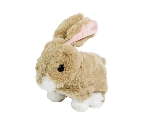 Interactive Cream Rabbit Battery Operated Moves Sound