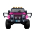 Divvietīgs bērnu elektromobilis Jeep WXE-1688 4x4 Pink