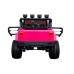 Divvietīgs bērnu elektromobilis Jeep WXE-1688 4x4 Pink