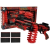 Foam Cartridge Gun 40 Piece Red/Black Target