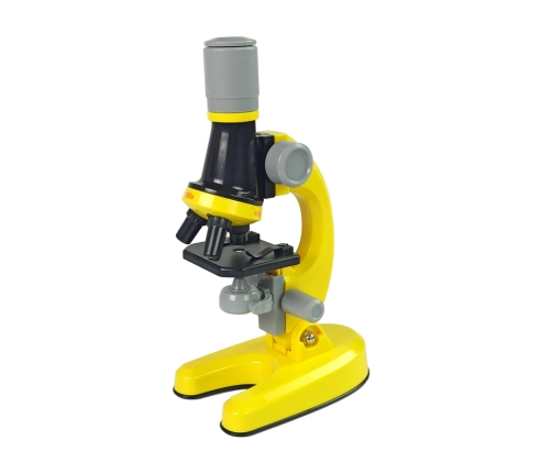 Microscope For The Scientist Educational Set Yellow 100x 400x 1200x