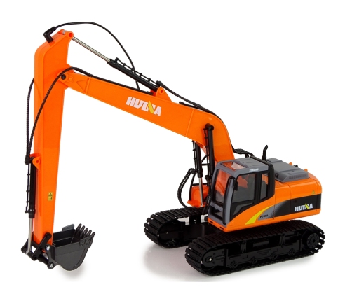 Professional crawler excavator remotely controlled  2.4GHz LED lights 15 functions