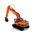 Professional crawler excavator remotely controlled  2.4GHz LED lights 15 functions