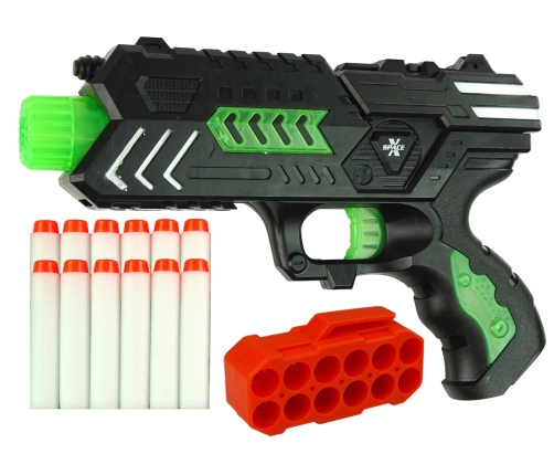 Arcade Game Rotating Shield Glow-in-the-Dark Shotgun