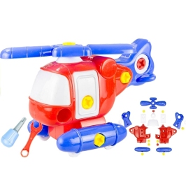 Childrens DIY Toy Assembling Vehicles 4 Models