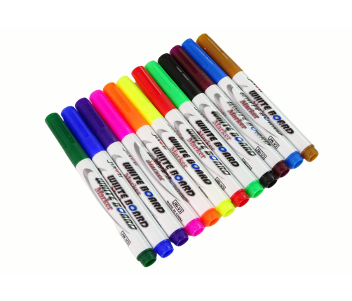 Magic Watercolour Markers 12 colours For painting on water, for dry erase boards