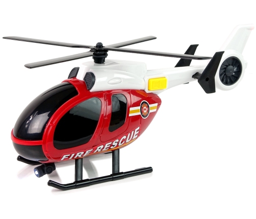 Helicopter Auto Fire Brigade Vehicle Set Sound